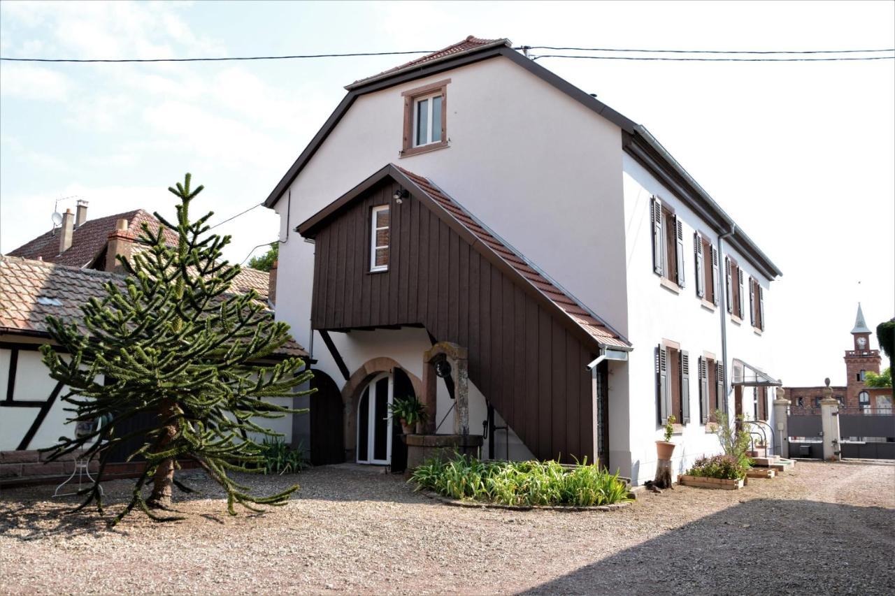 Ferme Les Iris Appartement Issenheim Buitenkant foto