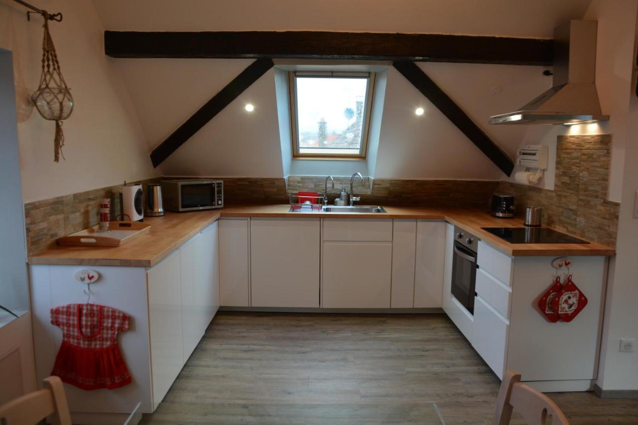 Ferme Les Iris Appartement Issenheim Buitenkant foto